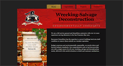 Desktop Screenshot of buccaneerdemolition.com